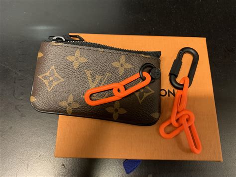 louis vuitton limited edition key pouch|authentic louis vuitton keychain.